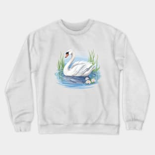 White Swan Crewneck Sweatshirt